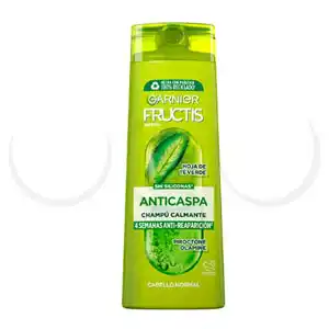 ¿Cuero cabelludo en llamas 🔥? Estos champús anticaspa lo apagan ya 3 Champus-anticaspa-fructis-garnier-opiniones-pure-fresh-menta-refrescante-opinion-opiniones-fortificante-calmante-precio-hoja-te-verde